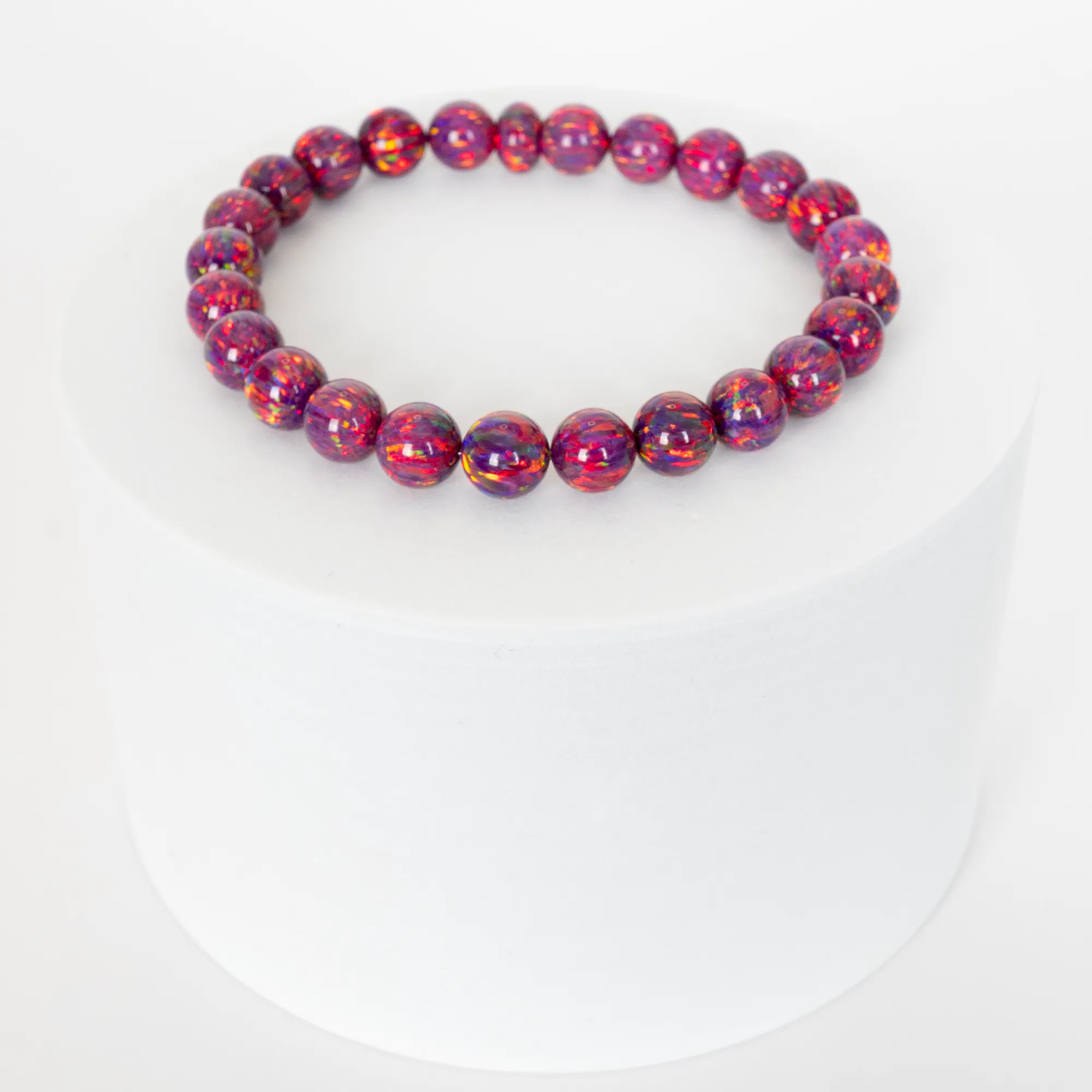 Orchid Opal Beaded Bracelet