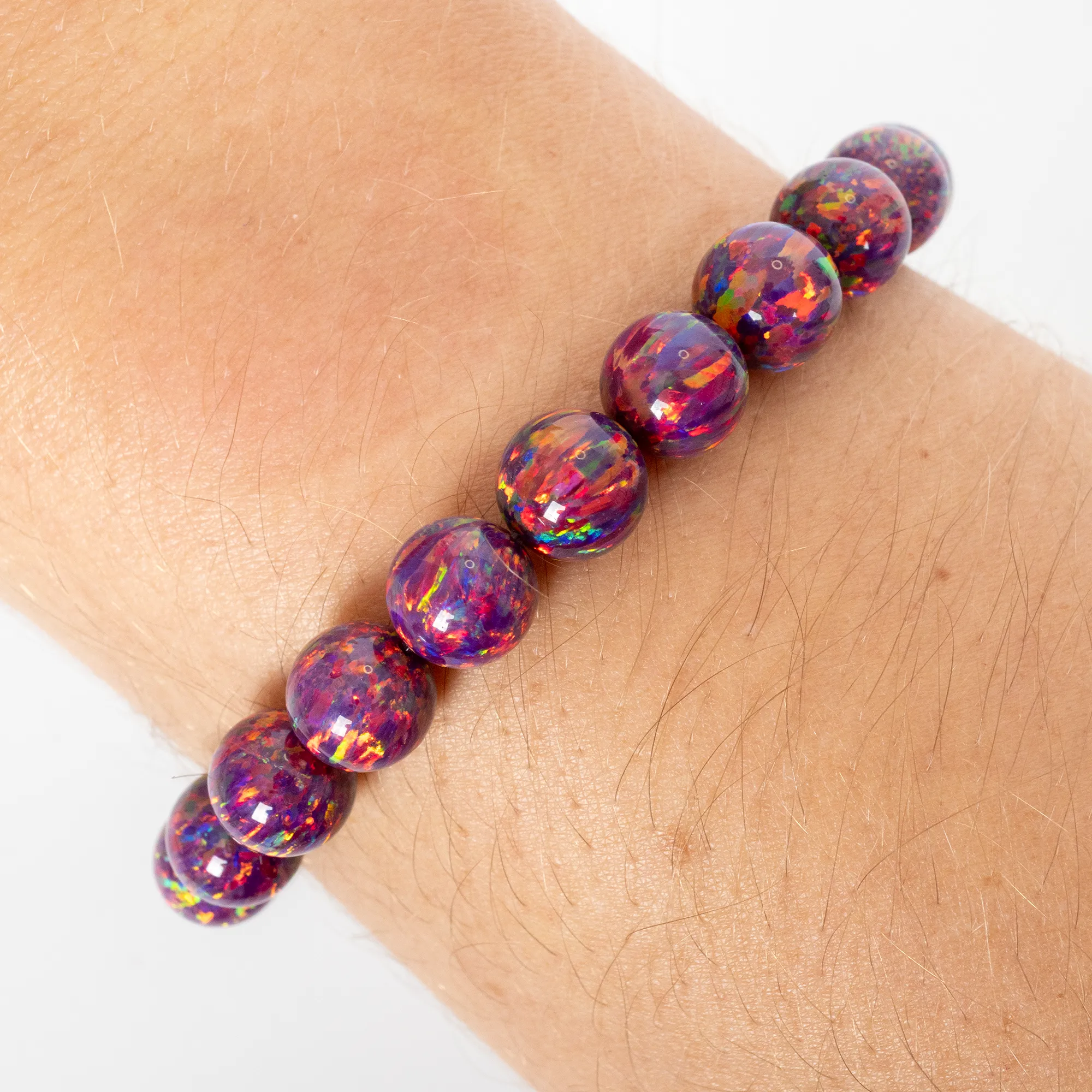Orchid Opal Beaded Bracelet