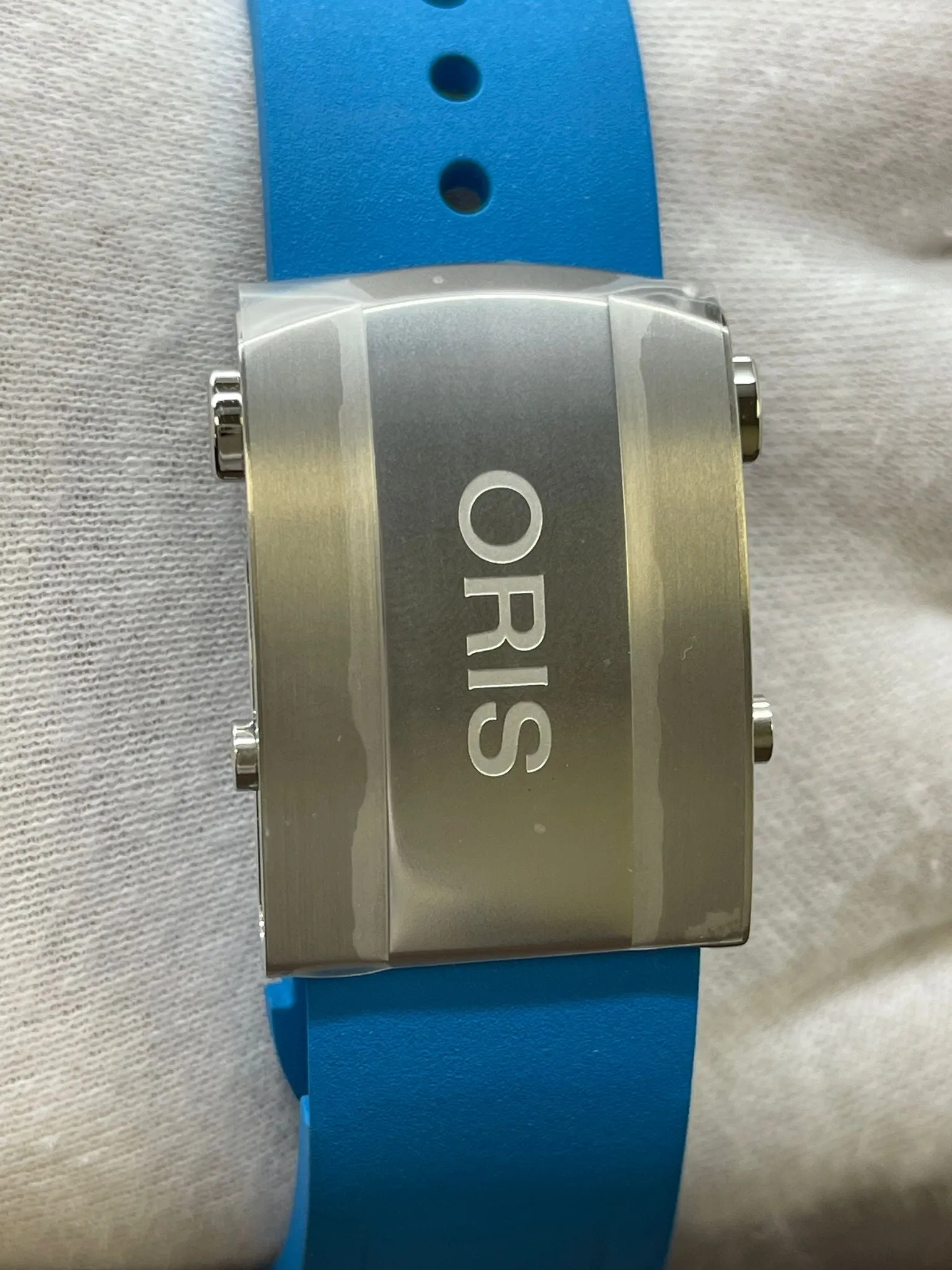 Oris Aquis Pro 4000M 01 400 7777 7155 Blue Dial Automatic Men's Watch