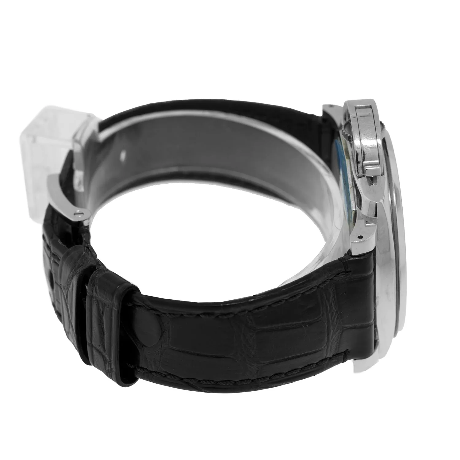 Panerai Luminor Due 3 Days Acciaio Stainless Steel Black Arabic Dial PAM00676