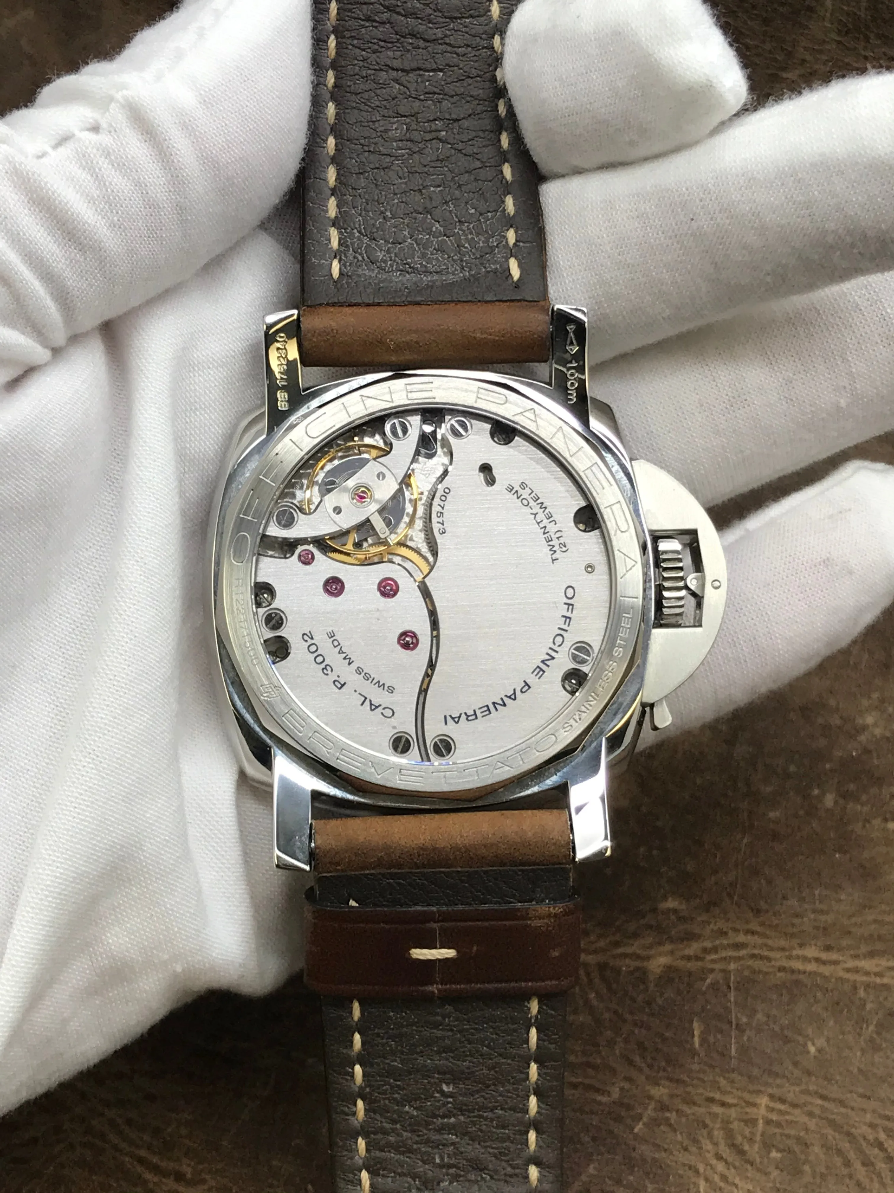 Panerai Luminor Marina 3 Days PAM00423 Black Dial Manual wind Men's Watch