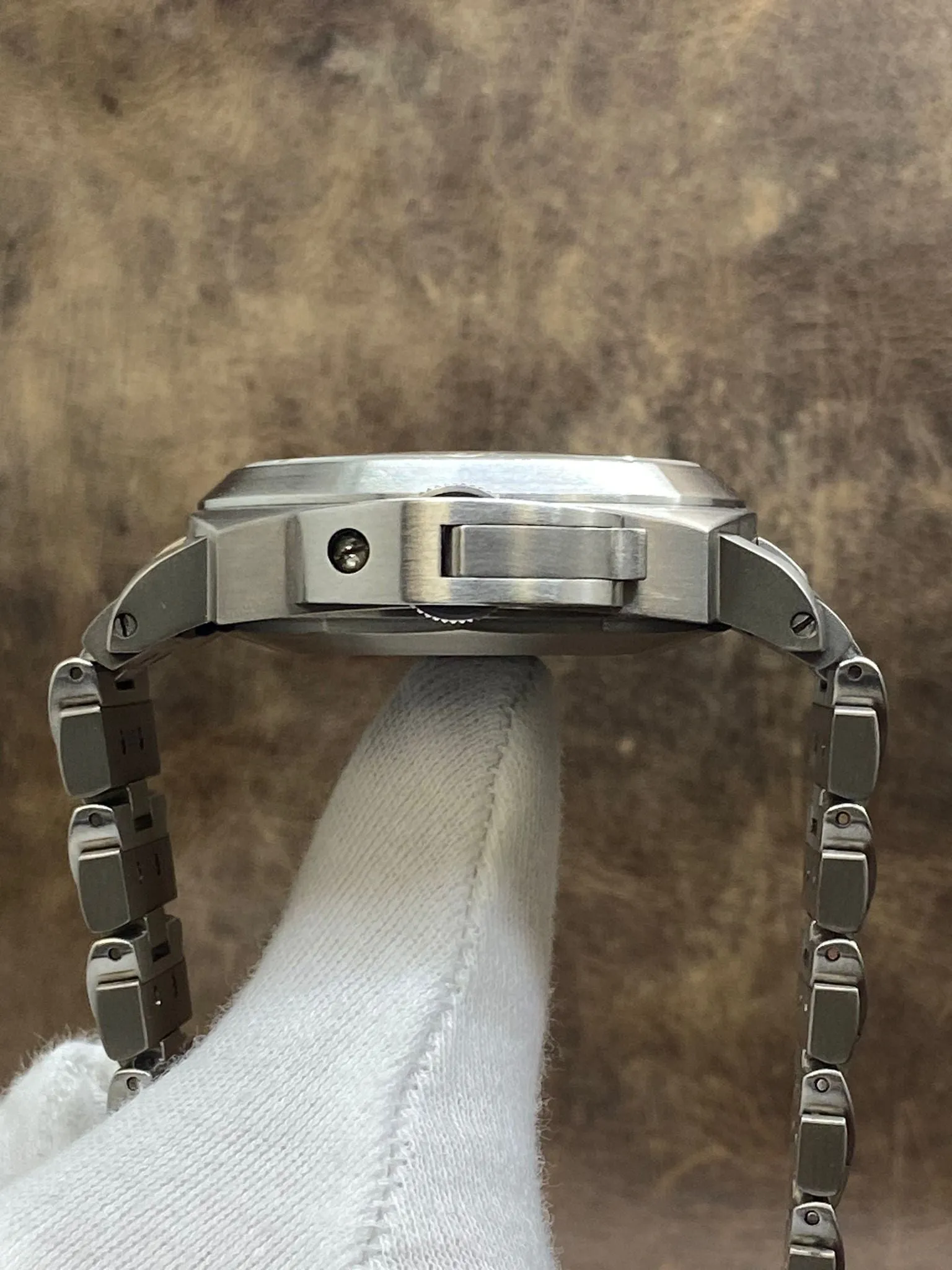 Panerai Luminor Marina Titanium 44mm B&P PAM00221 Black Dial Automatic Men's Watch