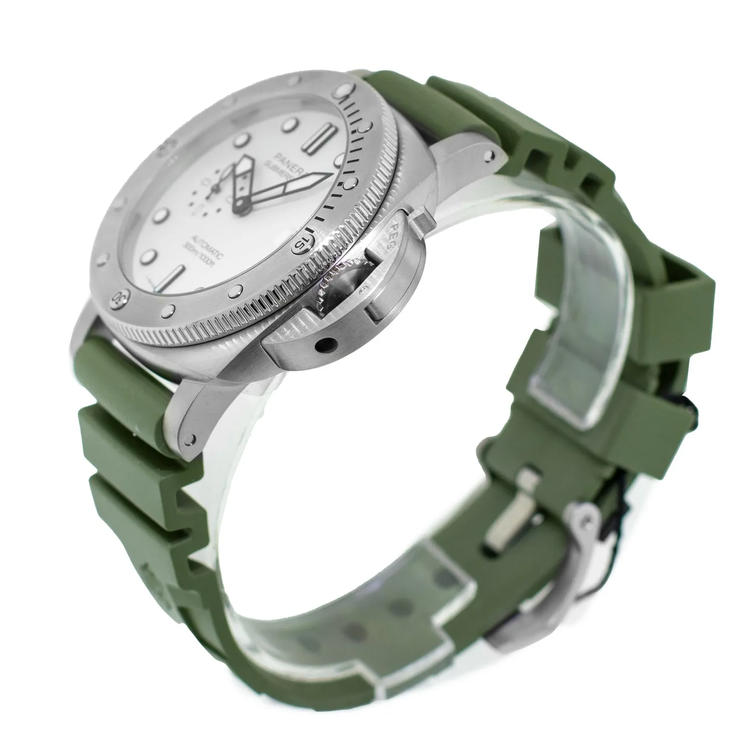 Panerai Submersible Quarantaquattro Bianco Steel White Index 44mm PAM01226