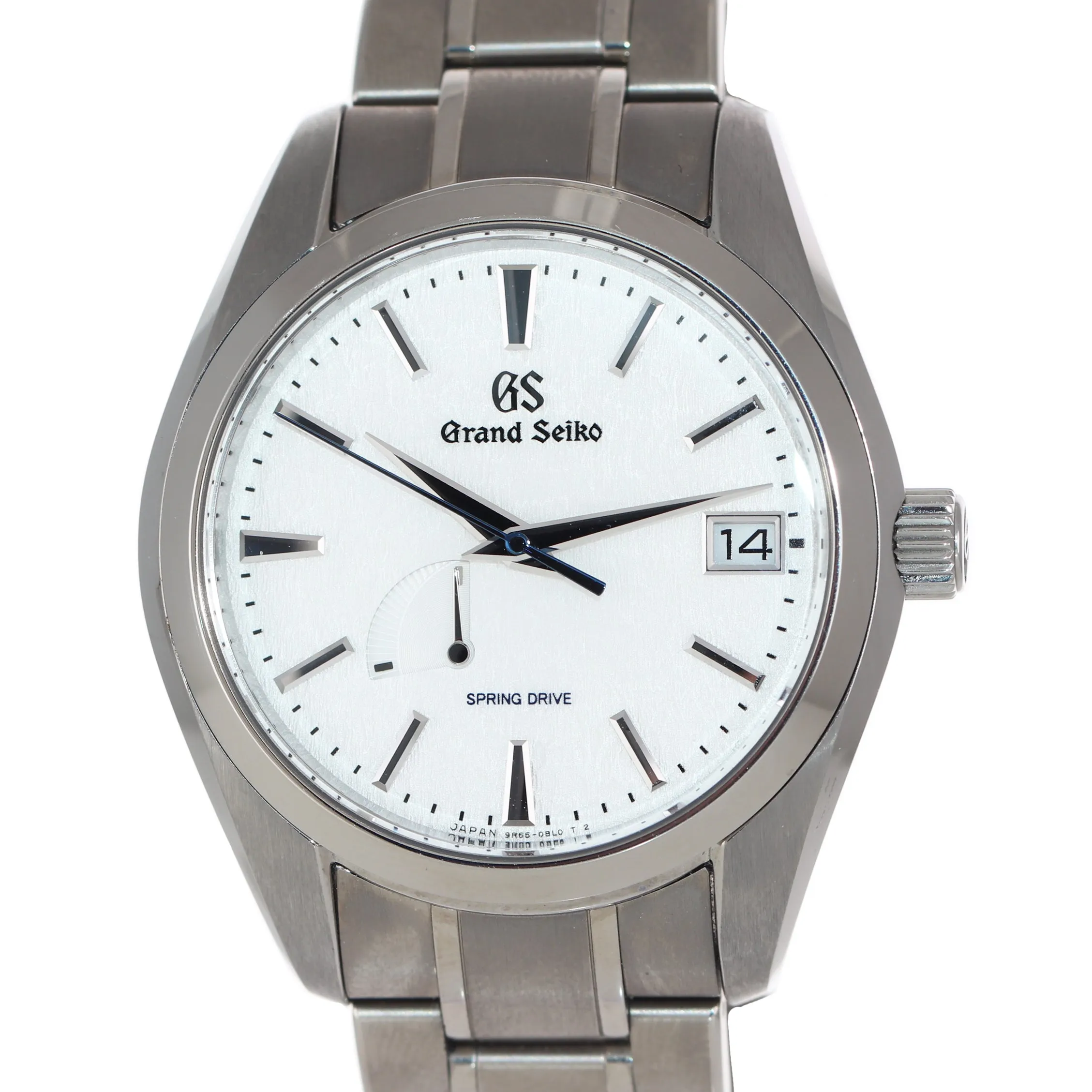 PAPERS Grand Seiko GS 41mm Titanium Snowflake Automatic SBGA211 9R65-0AEO Watch