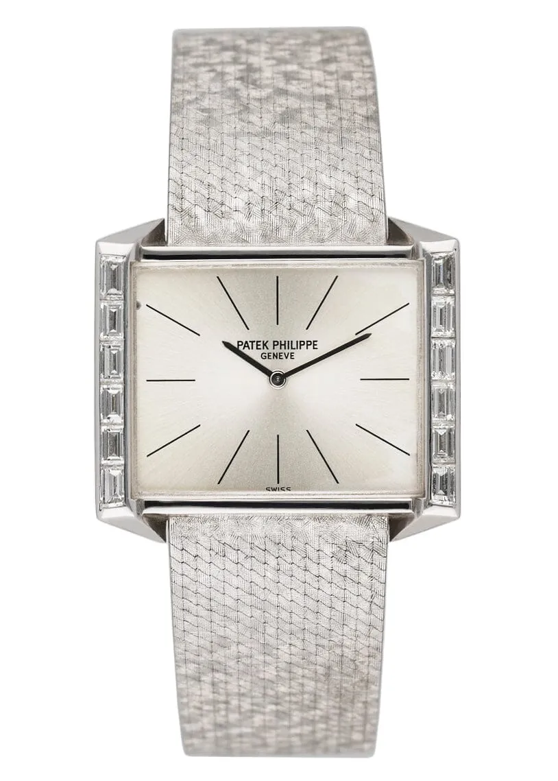 Patek Philippe 3506/2 Diamond 18K White Gold Ladies Watch