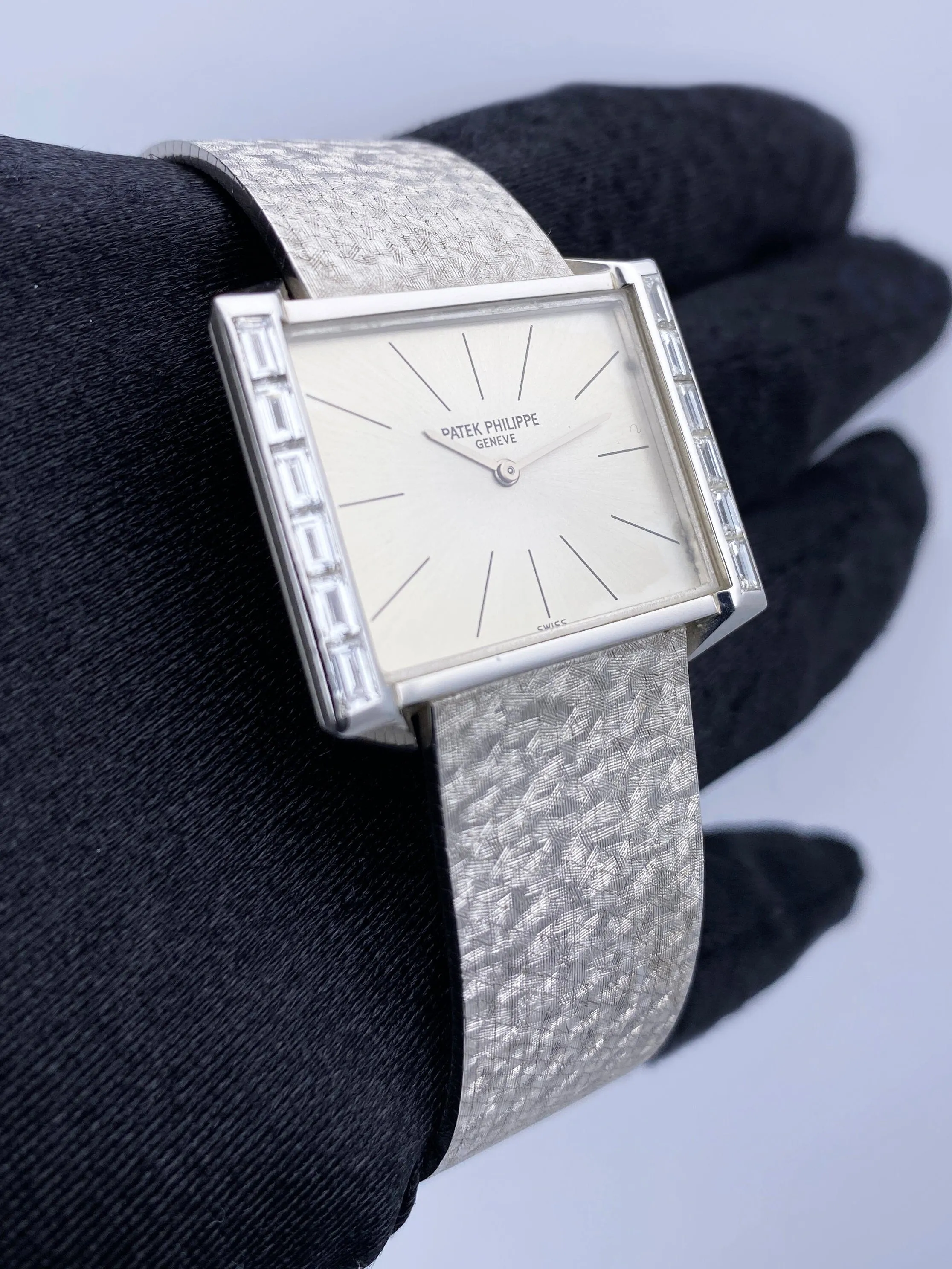 Patek Philippe 3506/2 Diamond 18K White Gold Ladies Watch