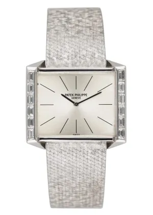 Patek Philippe 3506/2 Diamond 18K White Gold Ladies Watch