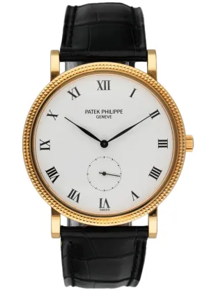 Patek Philippe Calatrava 3919J Yellow Gold Men's Watch