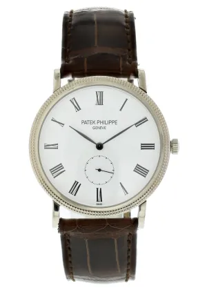 Patek Philippe Calatrava 5119G White Gold Watch Box Papers