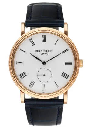 Patek Philippe Calatrava 5119R Rose Gold Mens Watch