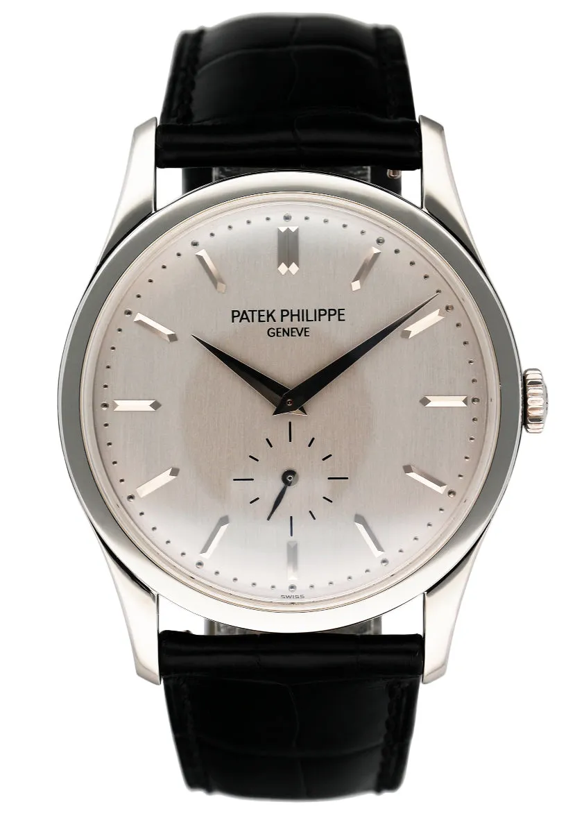 Patek Philippe Calatrava 5196G White Gold Mens Watch