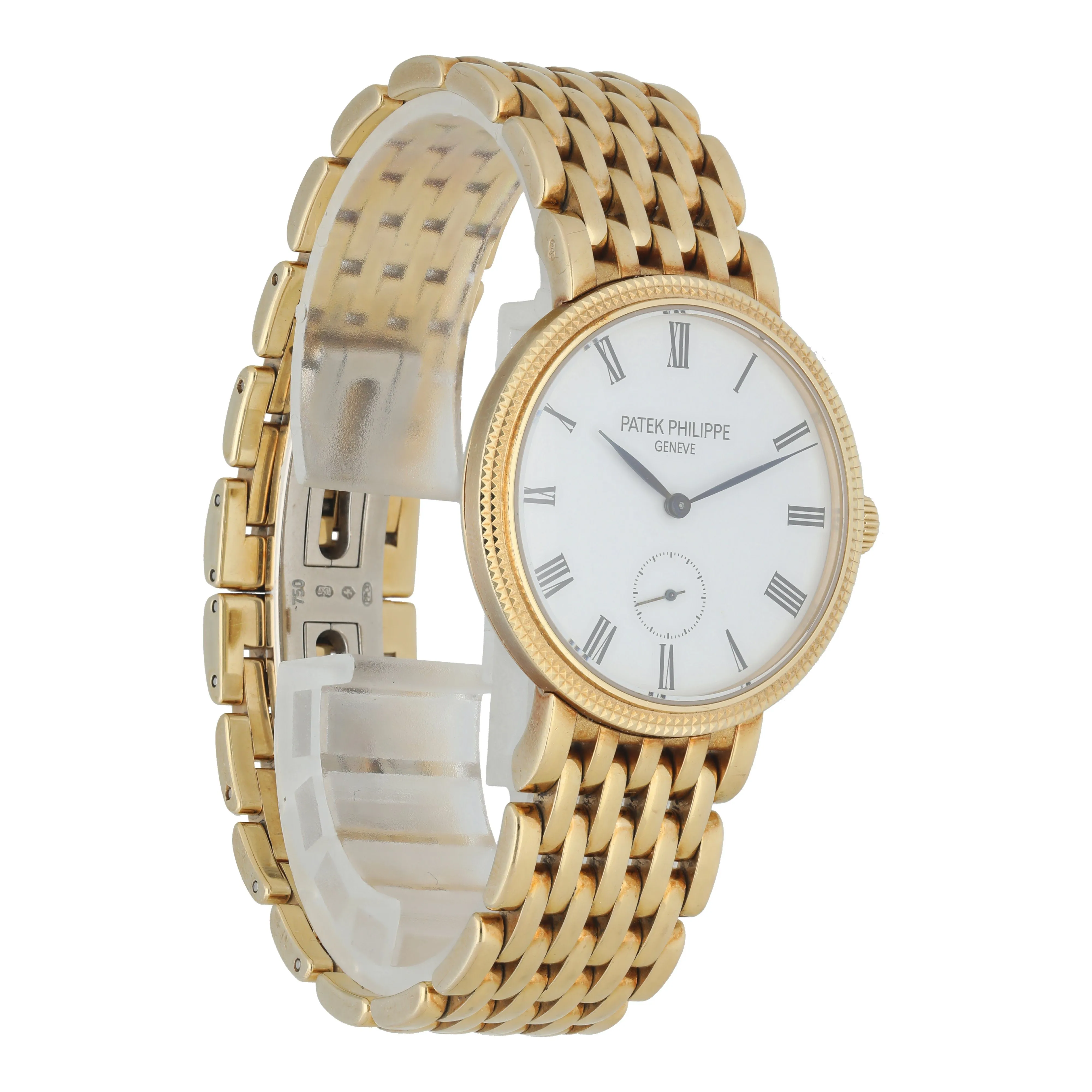 Patek Philippe Calatrava 7119 Yellow Gold Ladies Watch Full Set