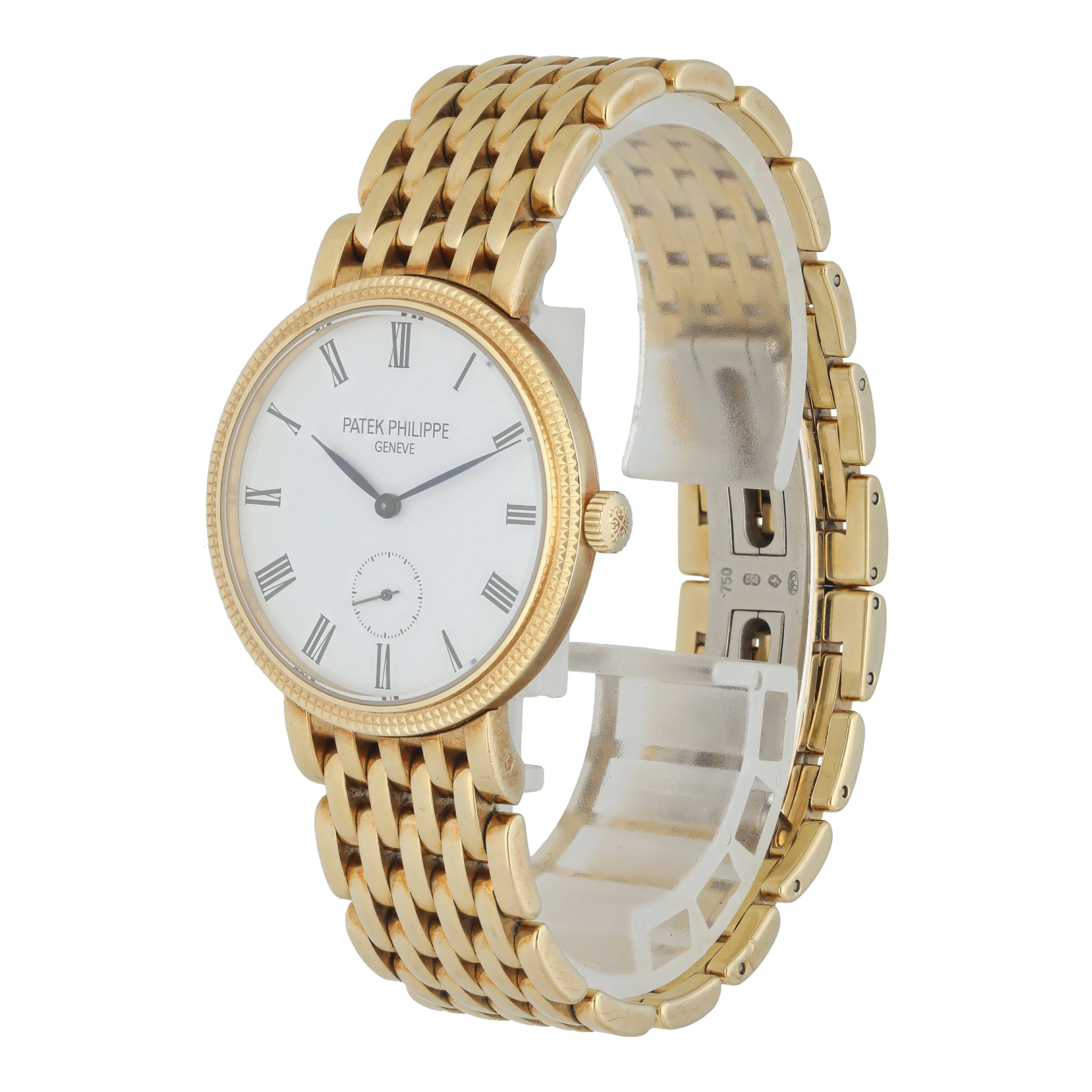 Patek Philippe Calatrava 7119 Yellow Gold Ladies Watch Full Set
