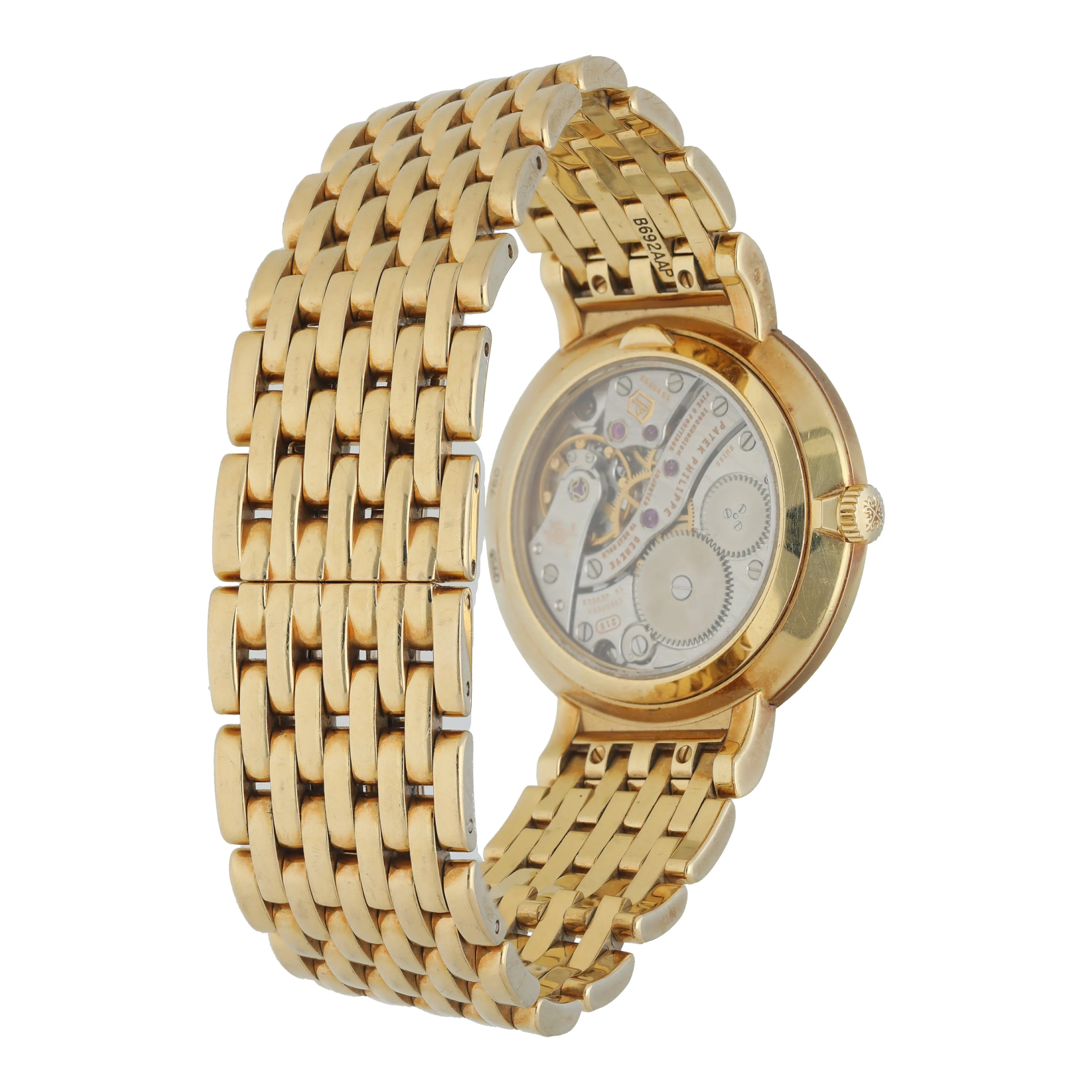 Patek Philippe Calatrava 7119 Yellow Gold Ladies Watch Full Set
