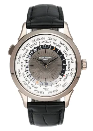 Patek Philippe Complications World Time 5230G Mens Watch Box Papers