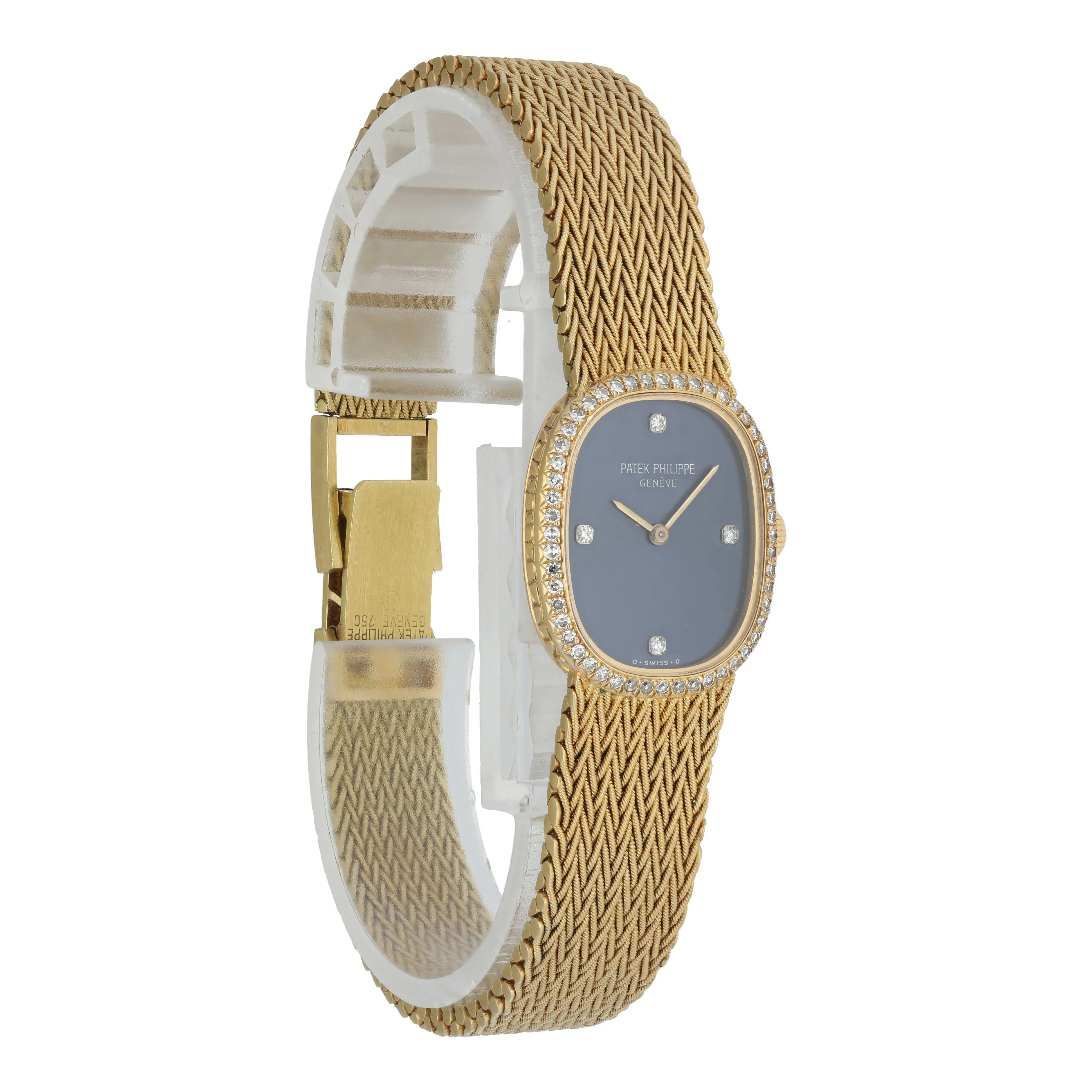 Patek Philippe Ellipse 3875/1 Yellow Gold Diamond Ladies Watch