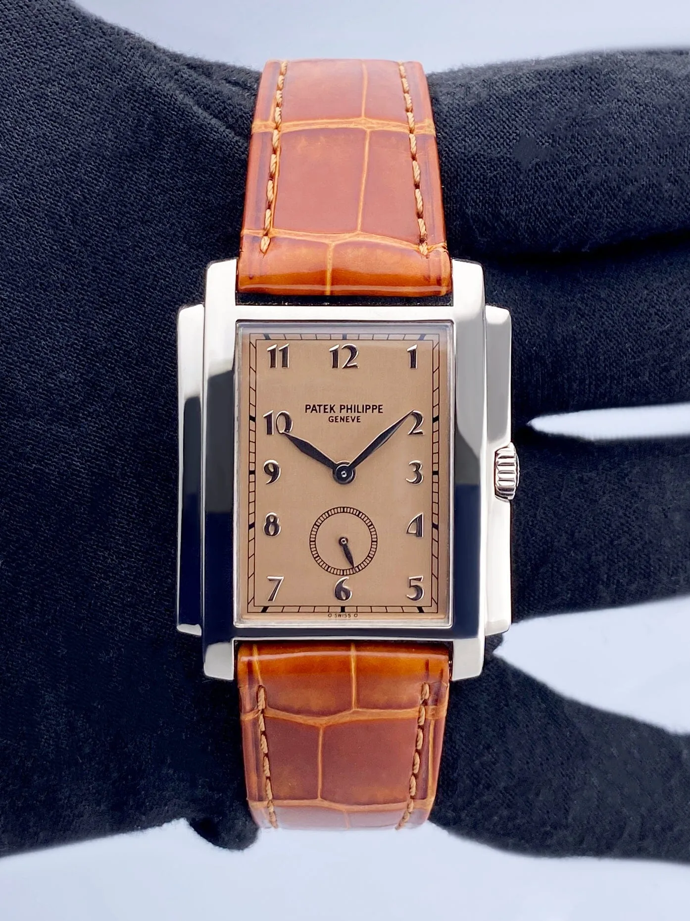 Patek Philippe Gondolo 5024G Salmon Dial Mens Watch