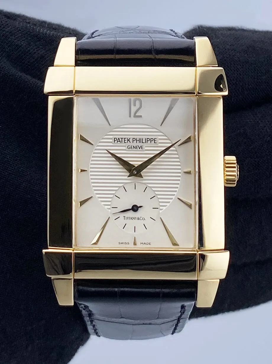 Patek Philippe Gondolo 5111J Tiffany Dial 18K Yellow Gold Mens Watch