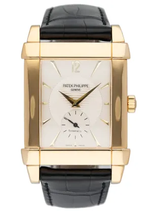 Patek Philippe Gondolo 5111J Tiffany Dial 18K Yellow Gold Mens Watch