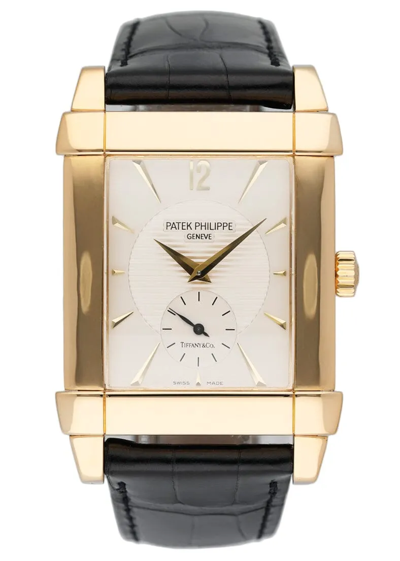 Patek Philippe Gondolo 5111J Tiffany Dial 18K Yellow Gold Mens Watch