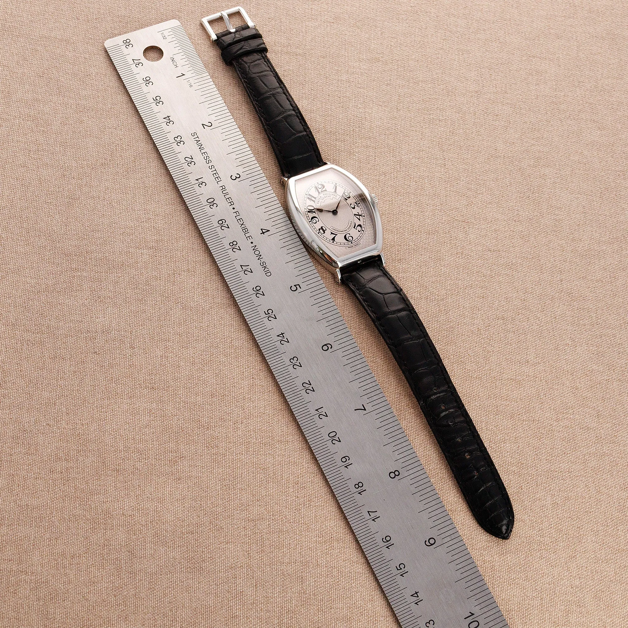 Patek Philippe Platinum Gondolo Ref. 5098