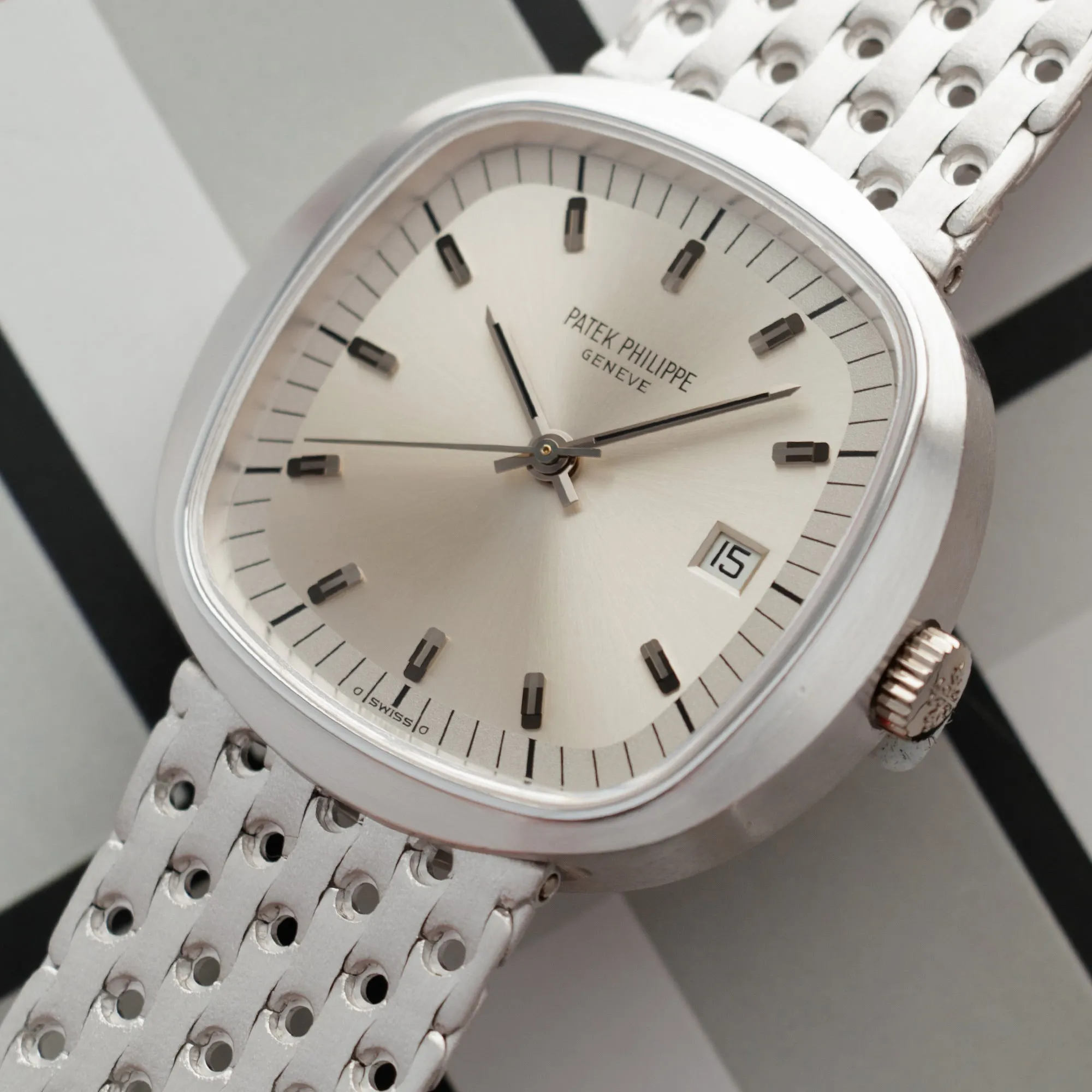 Patek Philippe White Gold Beta 21 Watch Ref. 3587
