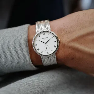 Patek Philippe White Gold Calatrava Ref. 3919 (New Arrival)