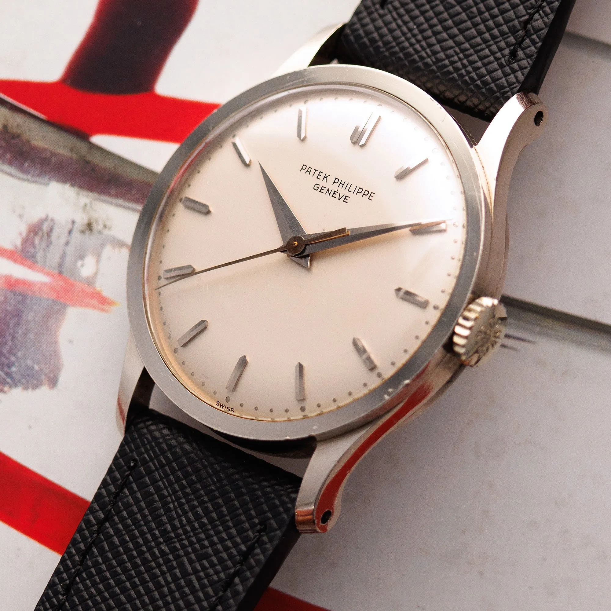 Patek Philippe White Gold Calatrava Watch Ref. 570