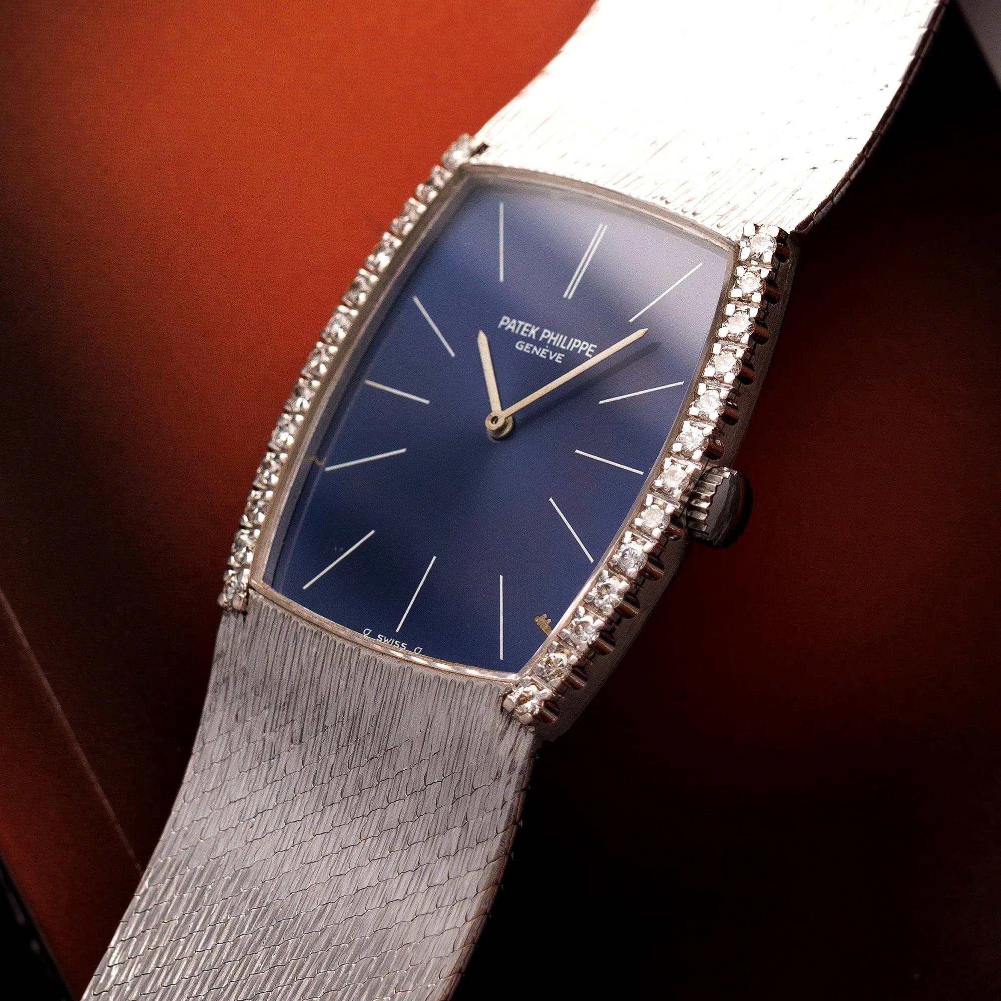 Patek Philippe White Gold Gondolo Ref. 3528