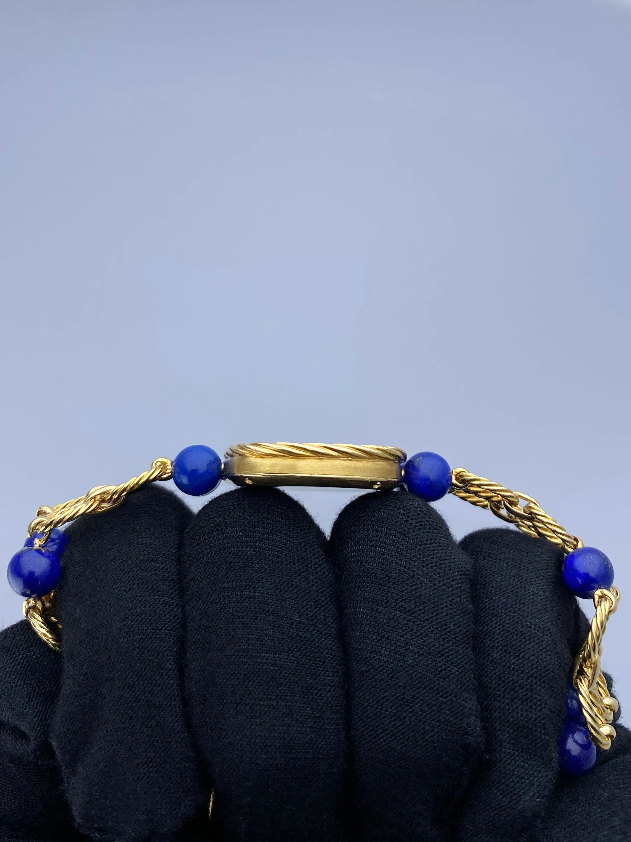 Piaget 9465 P 60 Blue Lapis 18K Yellow Gold Ladies Watch