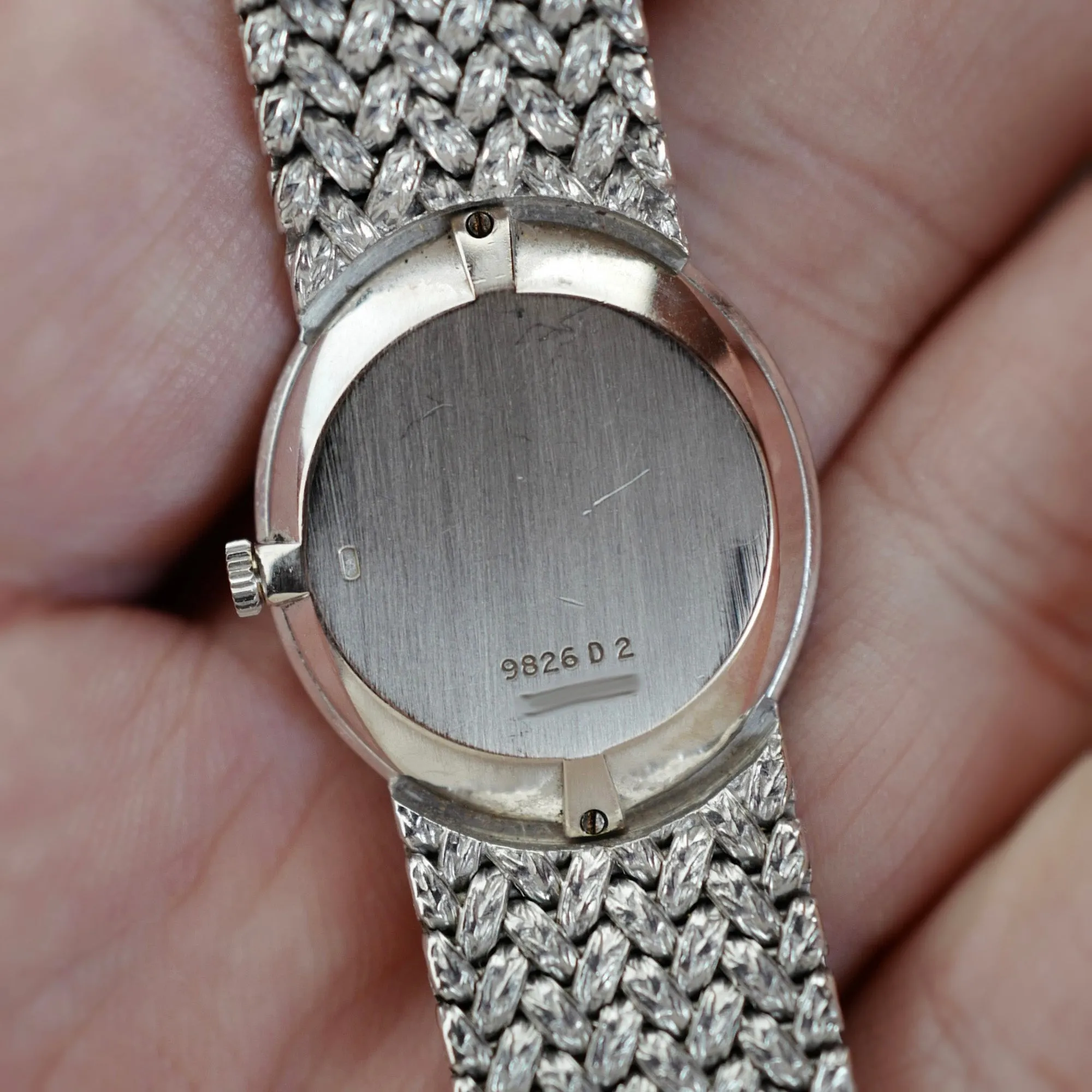 Piaget White Gold Onyx and Diamond Ref. 9826D2