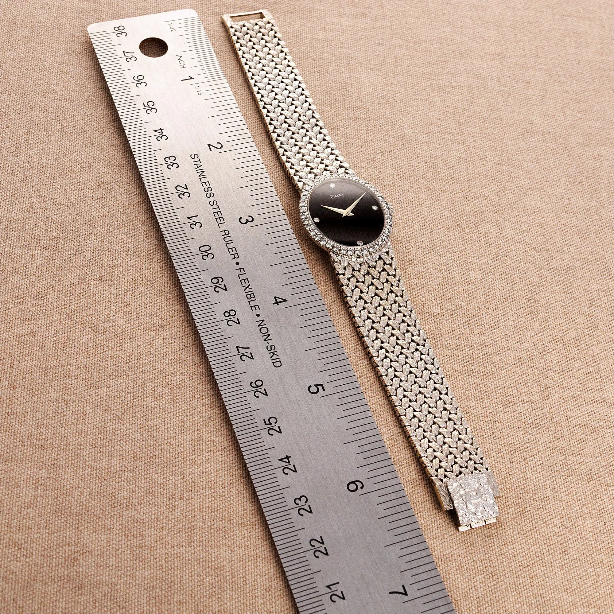 Piaget White Gold Onyx and Diamond Ref. 9826D2
