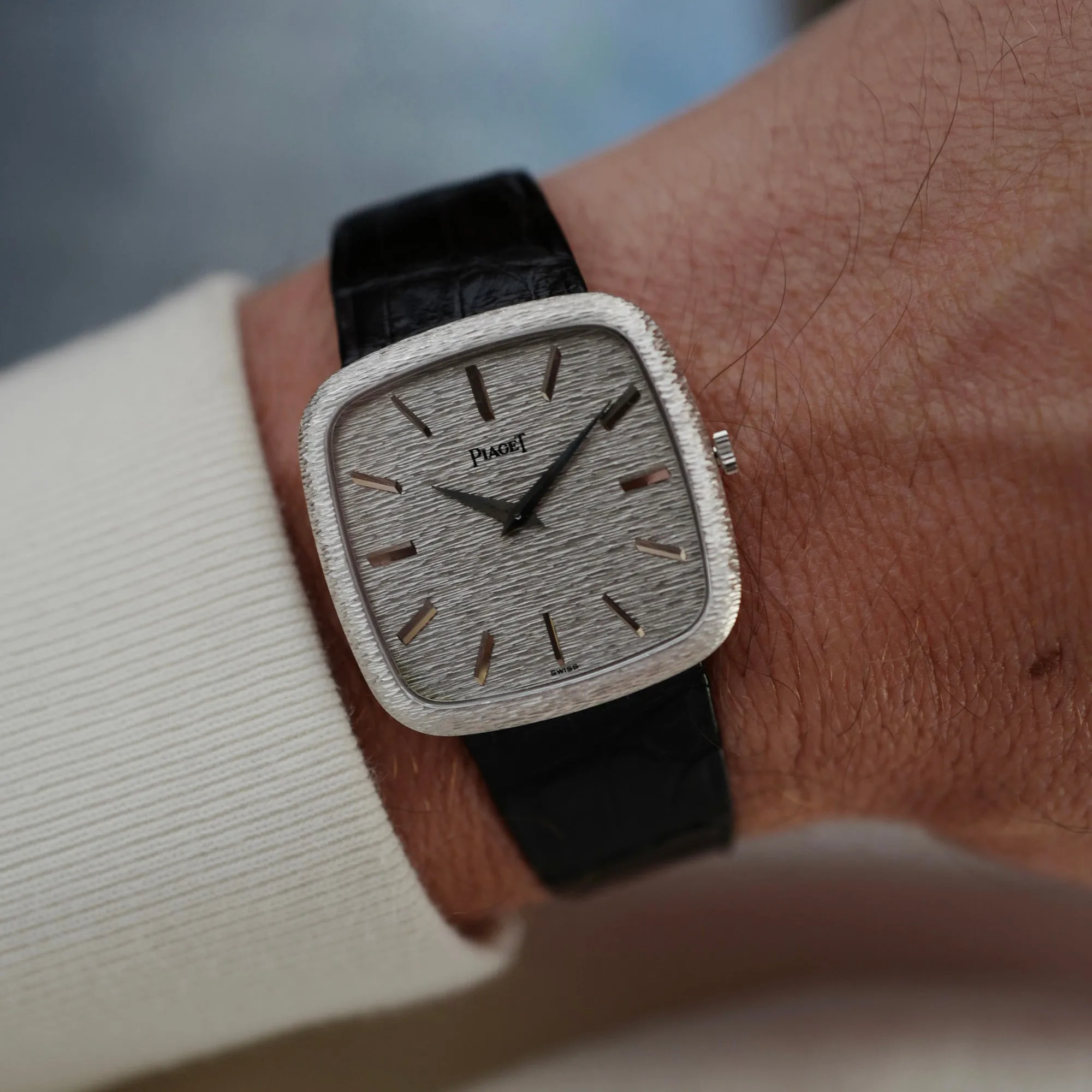 Piaget White Gold Vintage Watch Ref. 9772