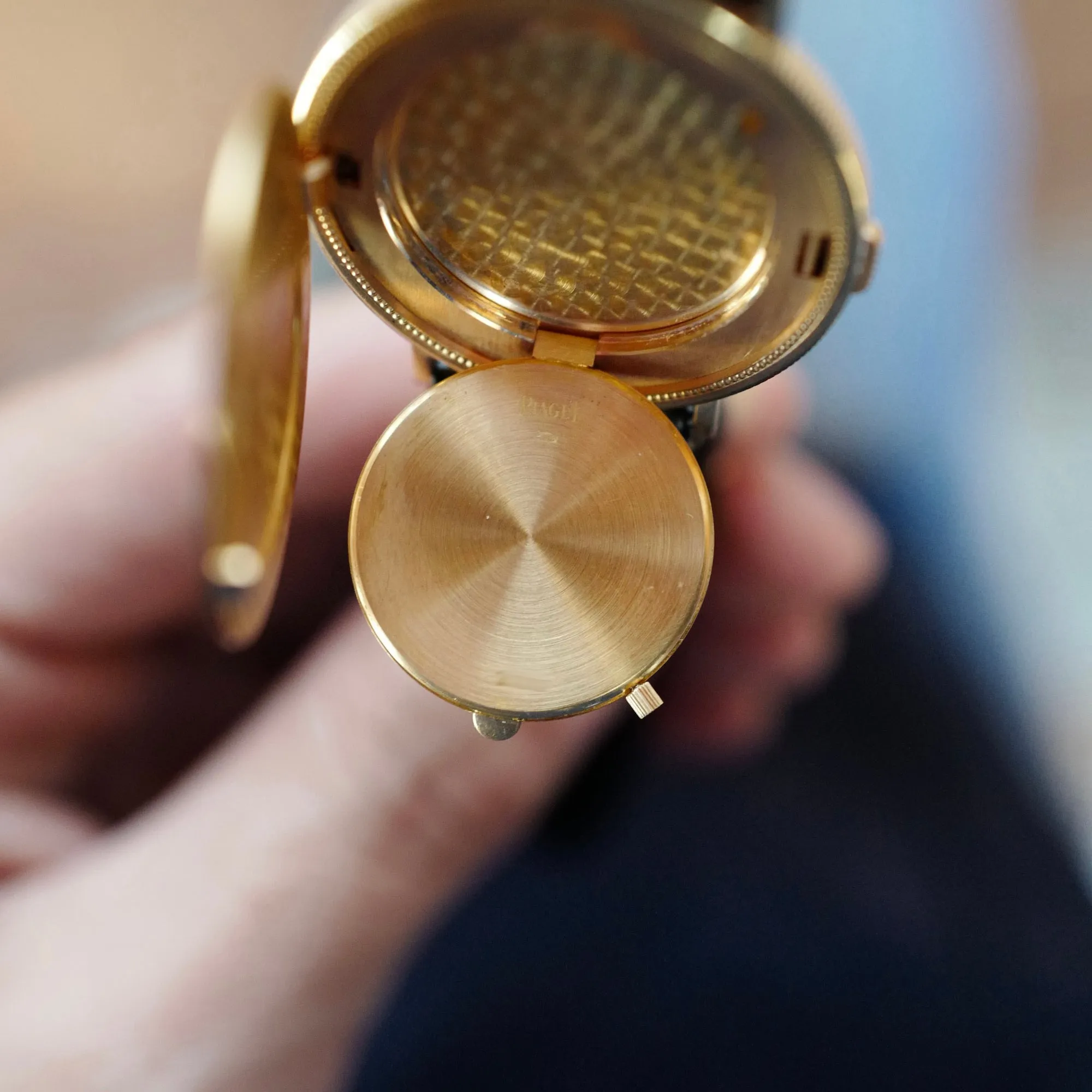 Piaget Yellow Gold Coin Watch