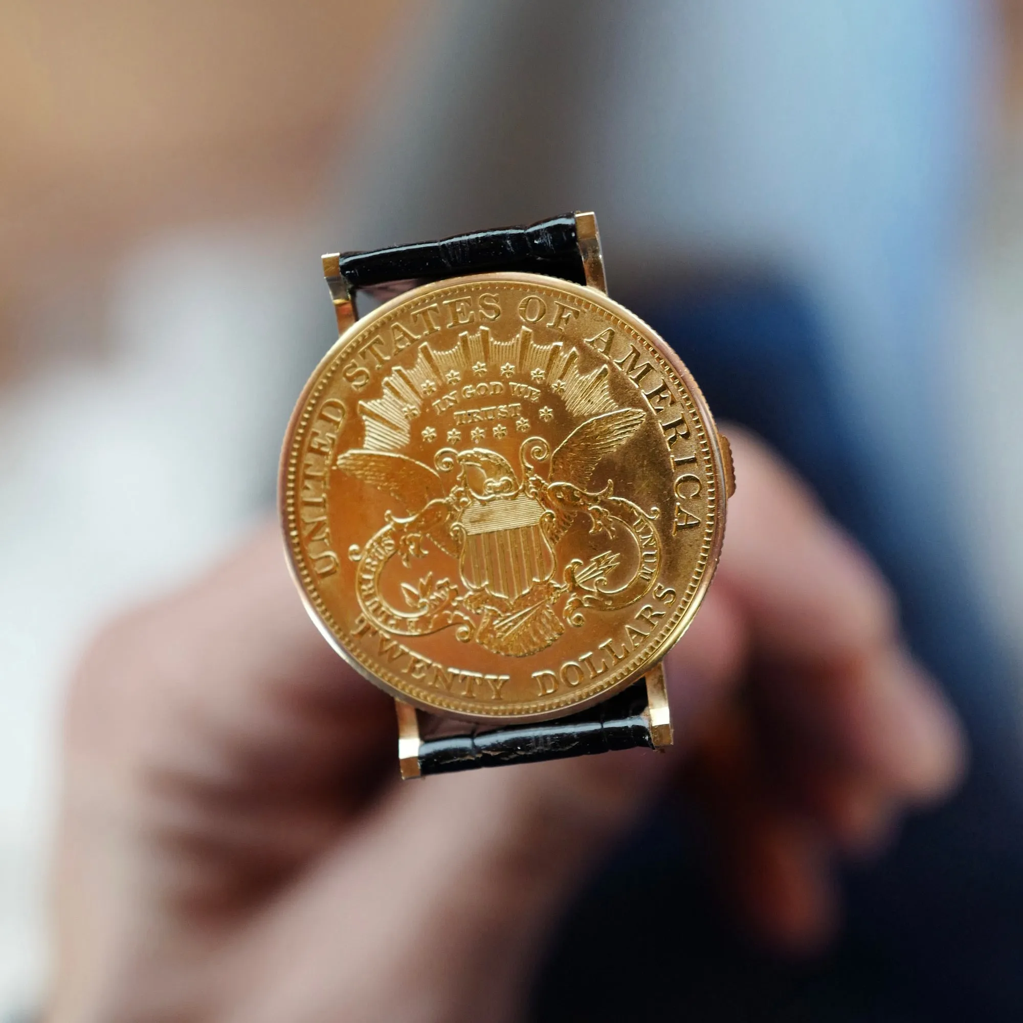 Piaget Yellow Gold Coin Watch