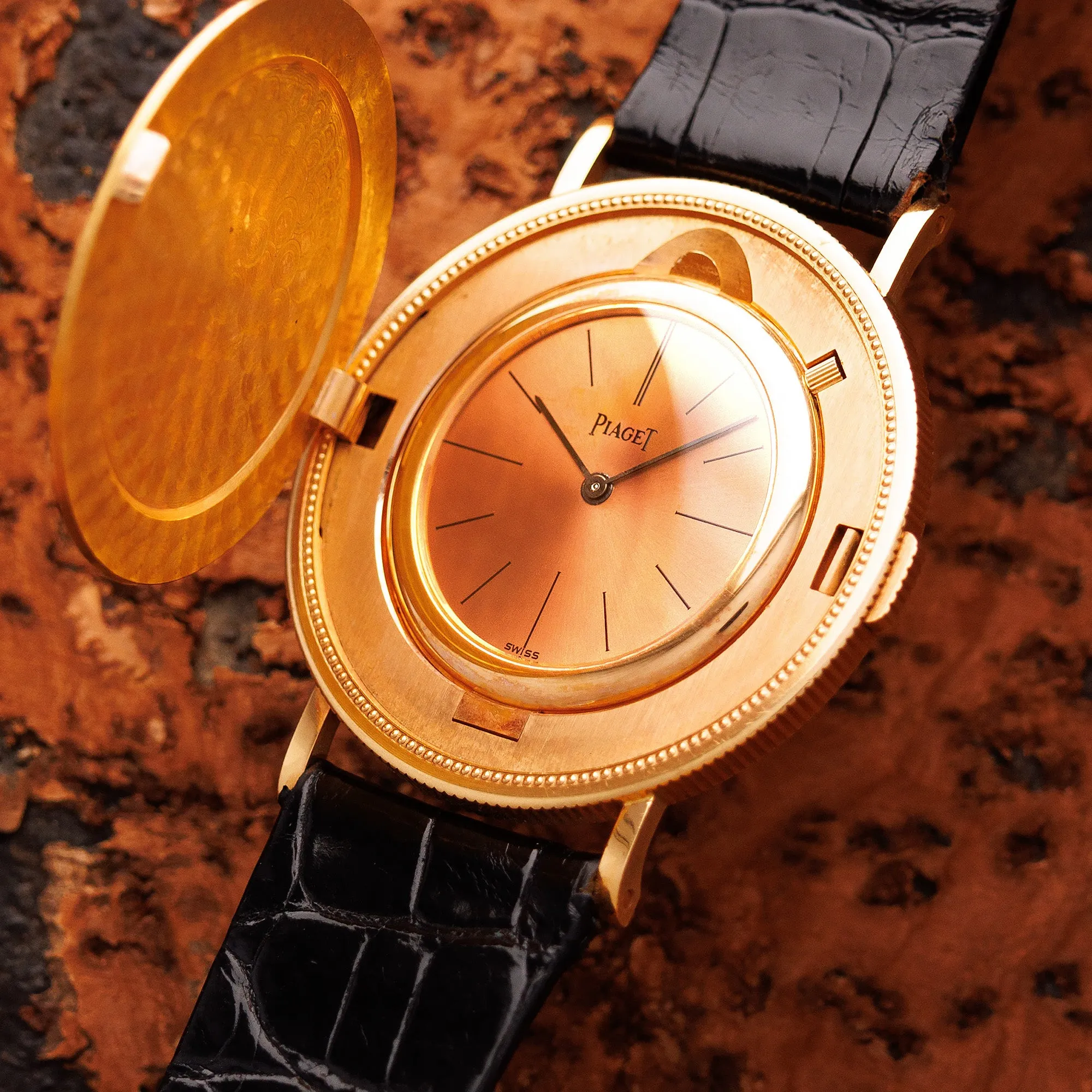 Piaget Yellow Gold Coin Watch