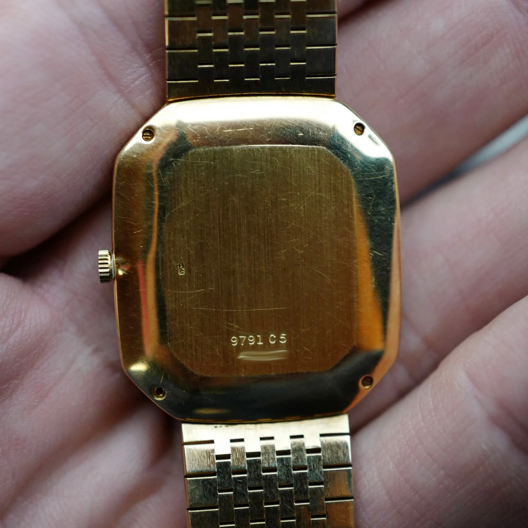 Piaget Yellow Gold Diamond Watch Ref. 9791