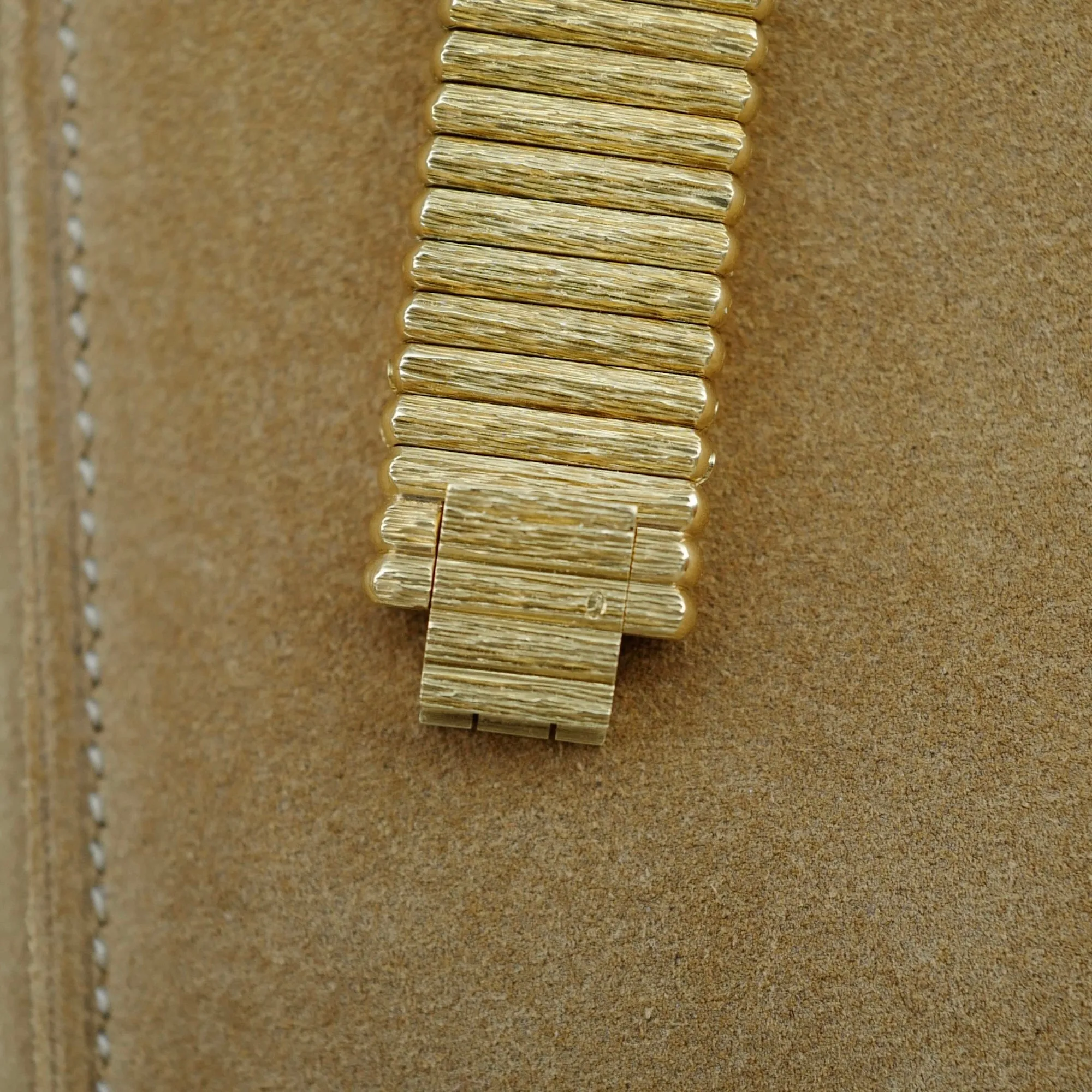 Piaget Yellow Gold Pave TV Shaped Warhol Case Ref. 95121 (New Arrival)