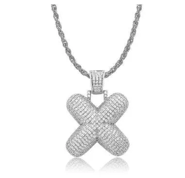 PIPE Rhodium HH Bubble Letter
