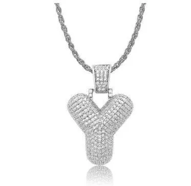 PIPE Rhodium HH Bubble Letter