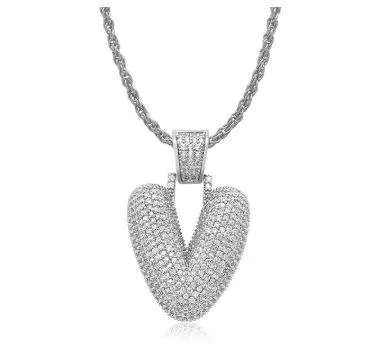 PIPE Rhodium HH Bubble Letter