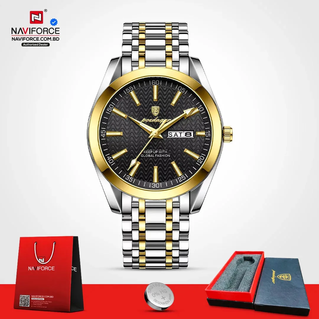 Poedagar 962 - Sliver Gold Black