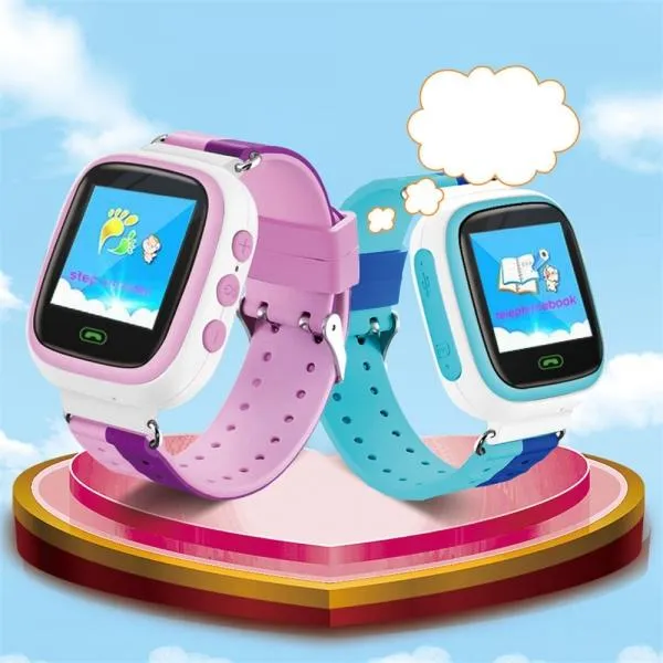Q18 MTK2503 processor smart support Apple and Android system card Bluetooth watch (pink)