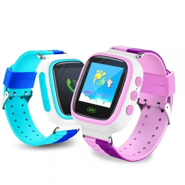 Q18 MTK2503 processor smart support Apple and Android system card Bluetooth watch (pink)