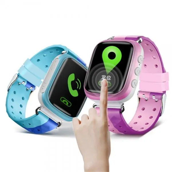 Q18 MTK2503 processor smart support Apple and Android system card Bluetooth watch (pink)