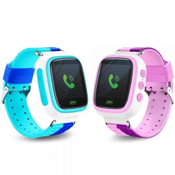 Q18 MTK2503 processor smart support Apple and Android system card Bluetooth watch (pink)