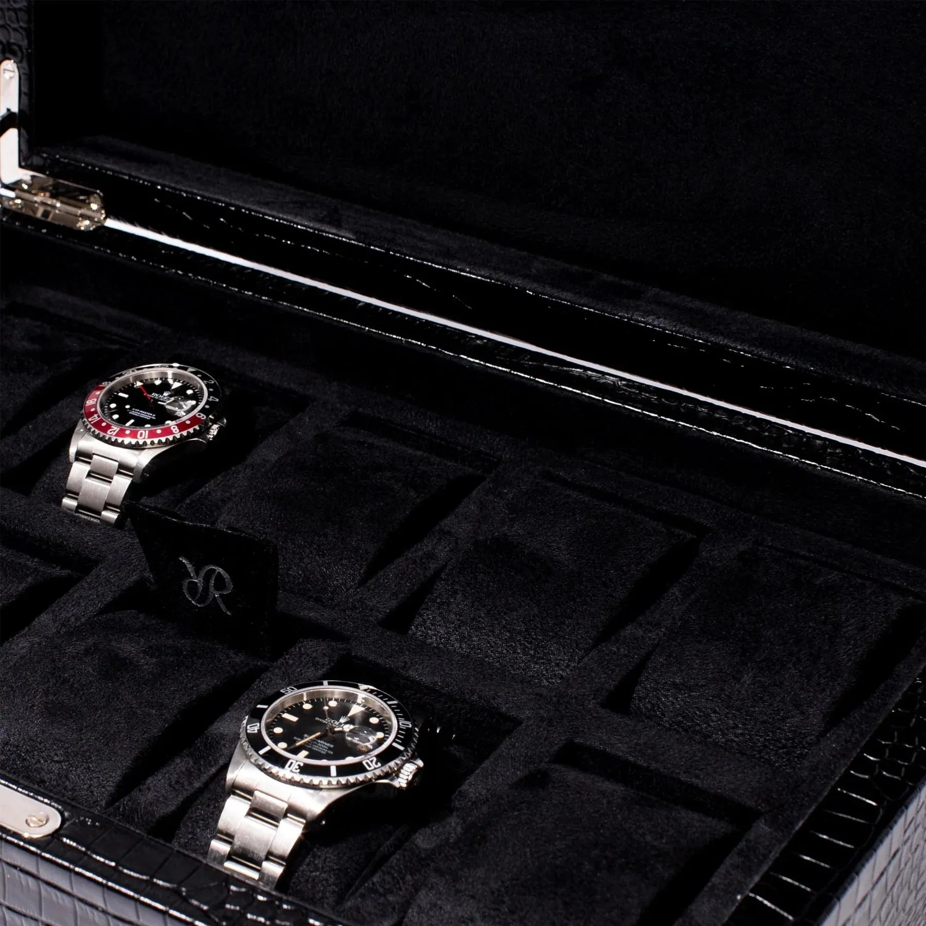 Rapport Brompton Ten Watch Box - Black