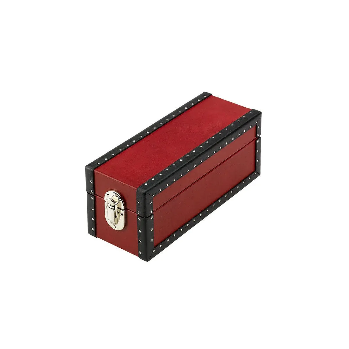 Rapport - Kensington Multi-Storage Watch Case in Red Leather | L330