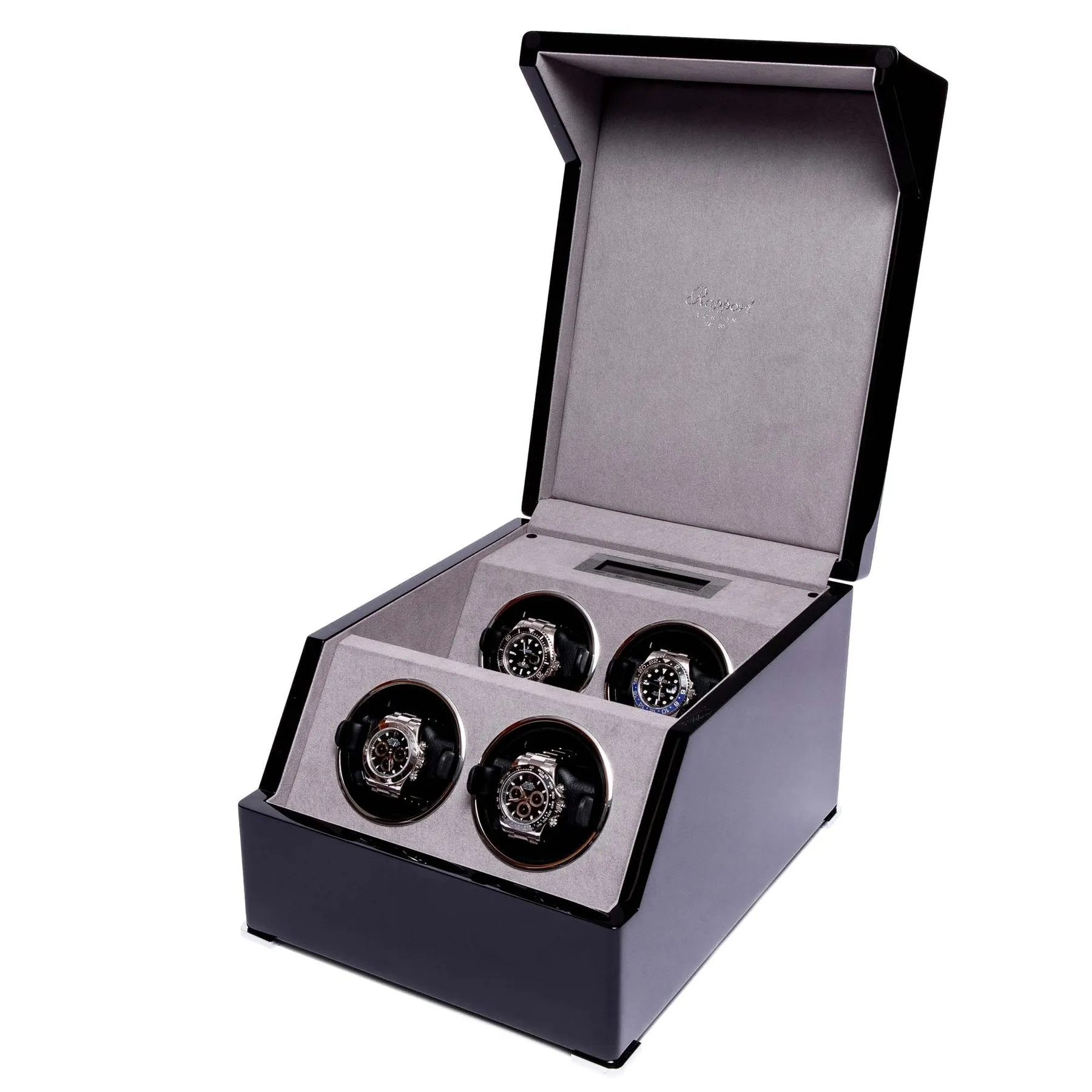 Rapport Perpetua III Quad Watch Winder - Black