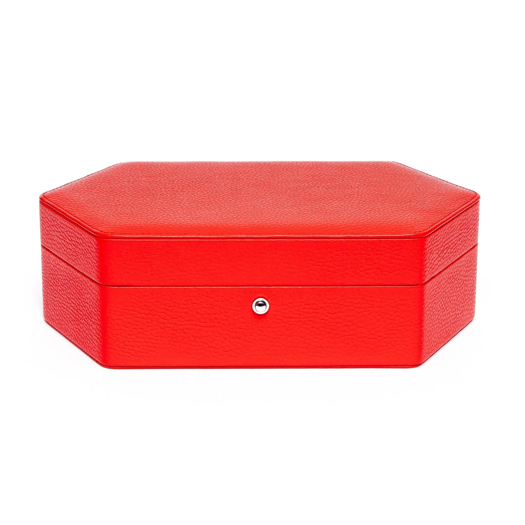Rapport - Portobello Triple Watch Box in Red Leather | TA42